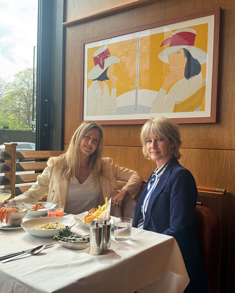 THE LONG LUNCH WITH ALICE B-B AND NICOLA FORMBY